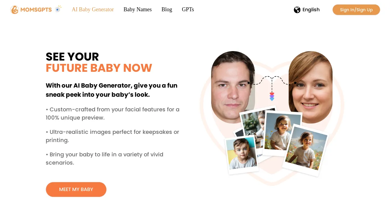 AI Baby Generator Moms GPT screenshot