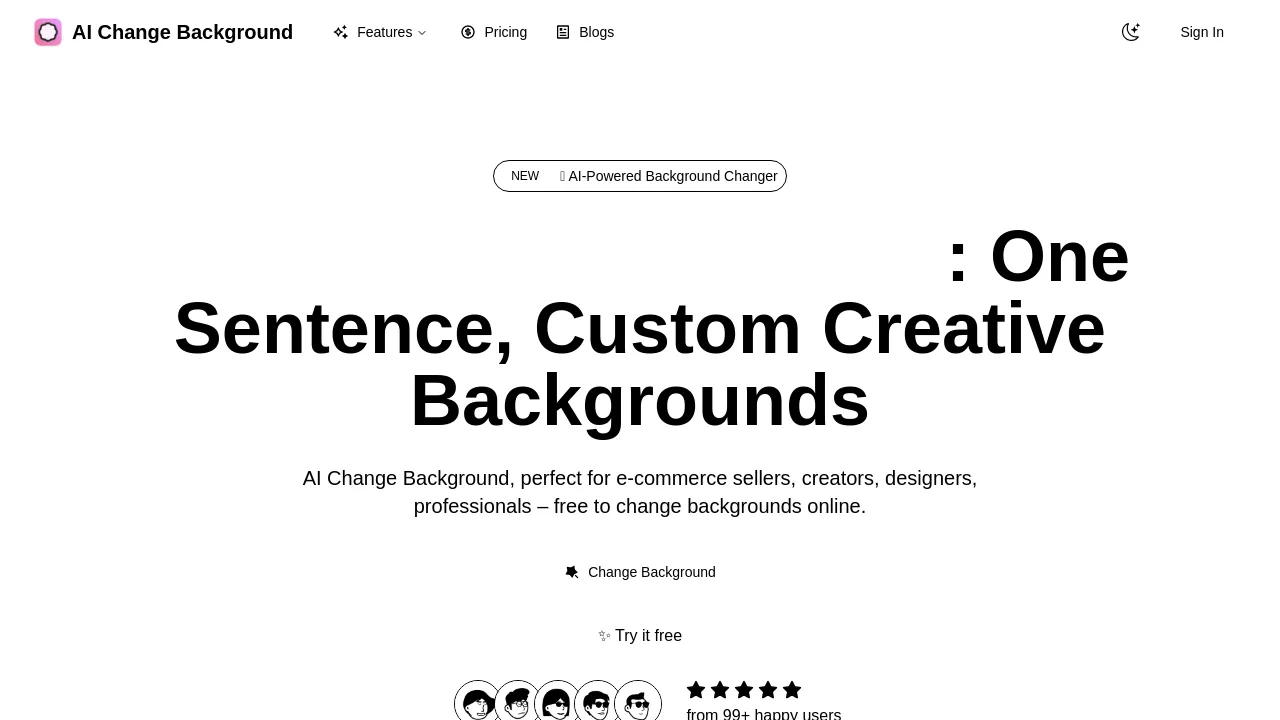 AI Background Removal & Change | aichangebackground