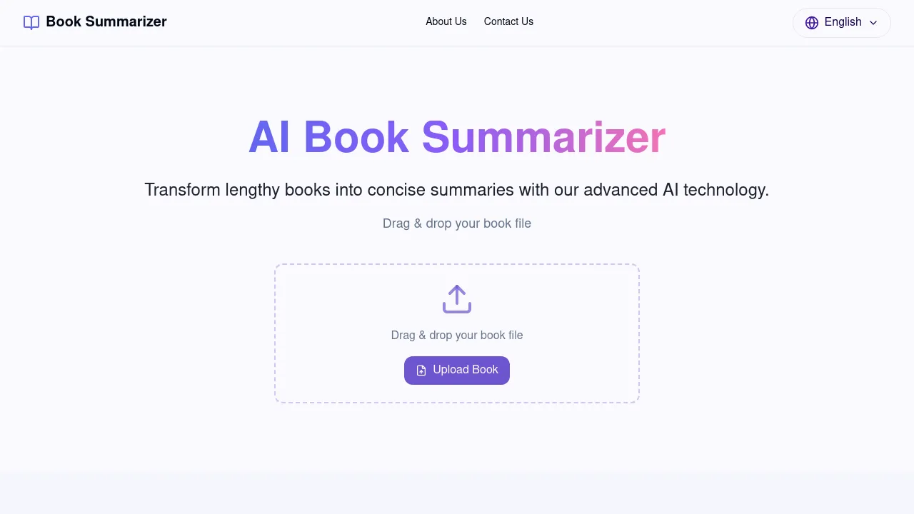AI Book Summarizer That Makes Books Easy to Grasp