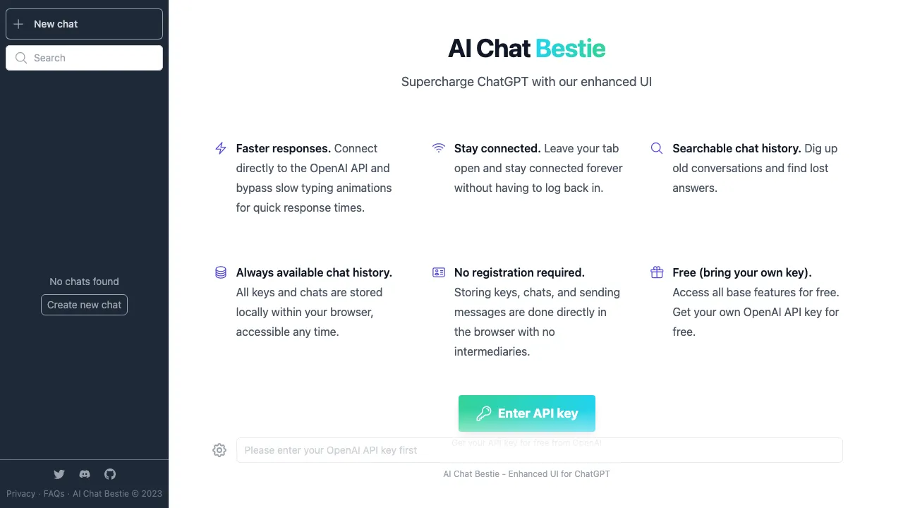 AI Chat Bestie screenshot