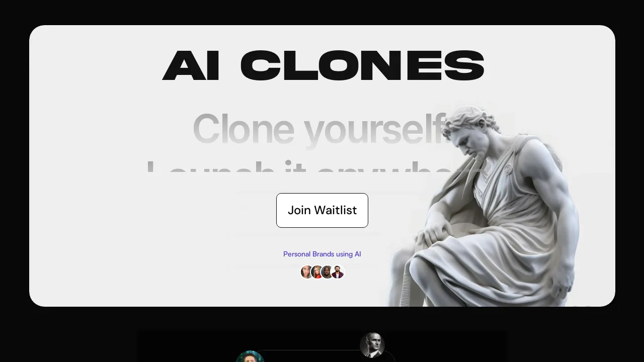 AI Clones screenshot
