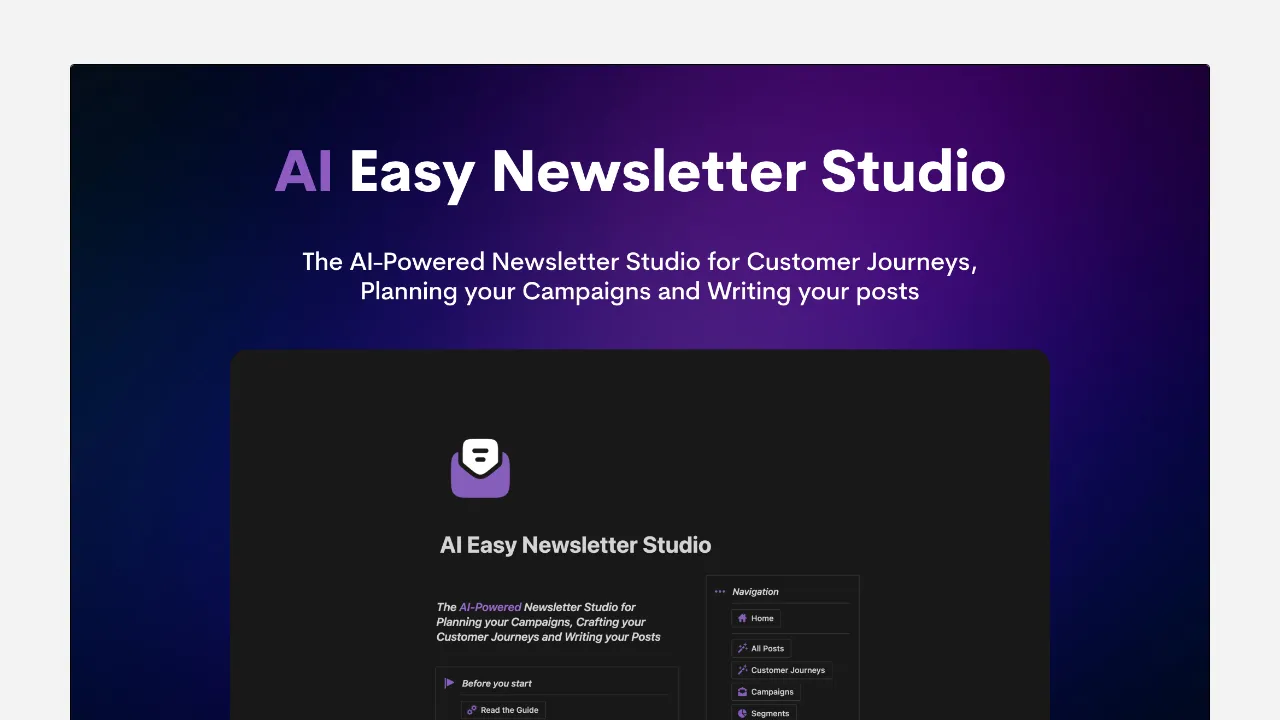 AI Easy Newsletter Studio