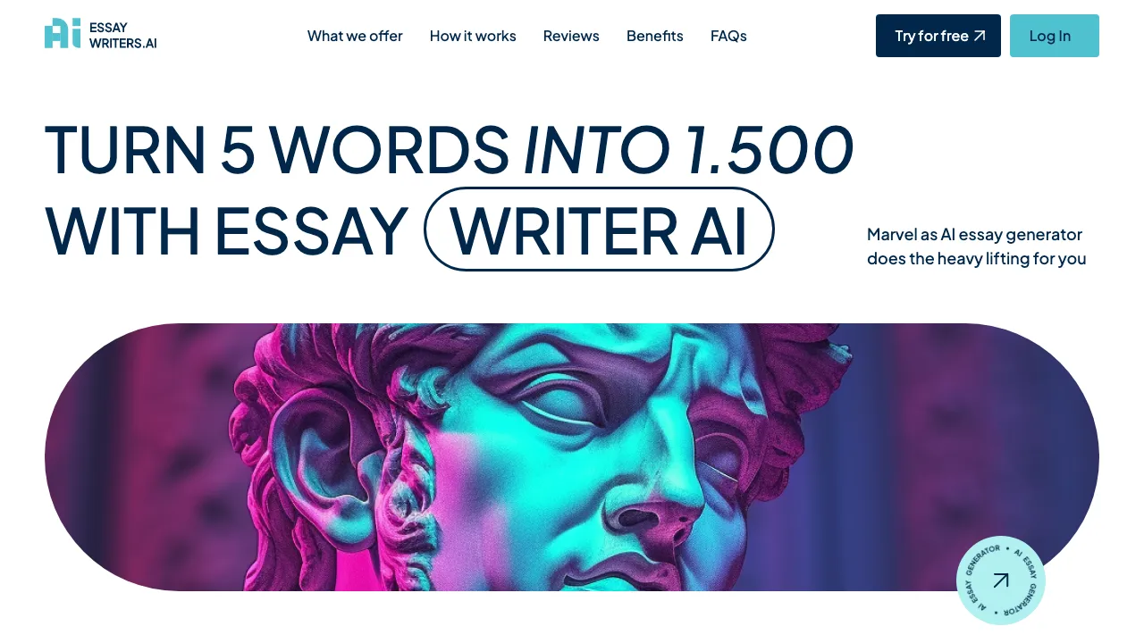 AI Essay Writer screenshot