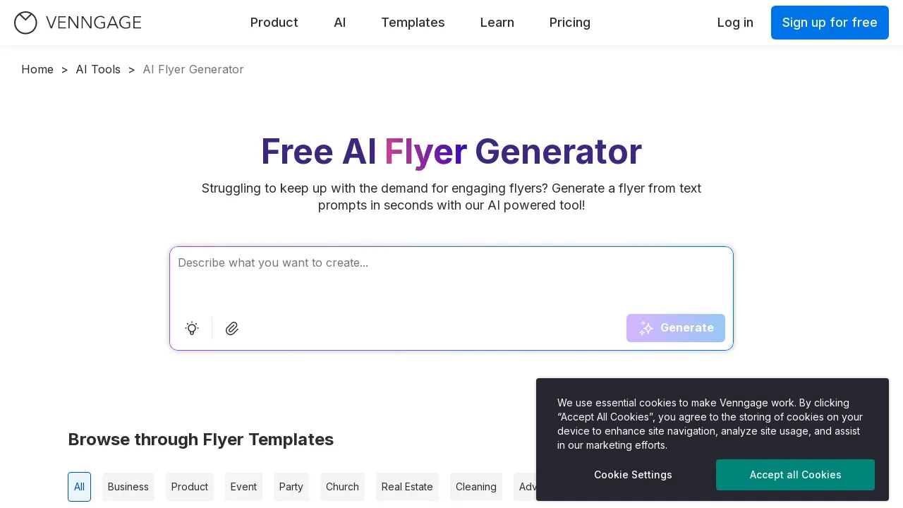 AI Flyer Generator