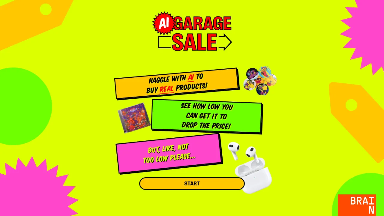 AI Garage Sale screenshot