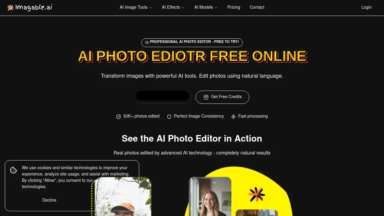 AI Image Editor by Imagable