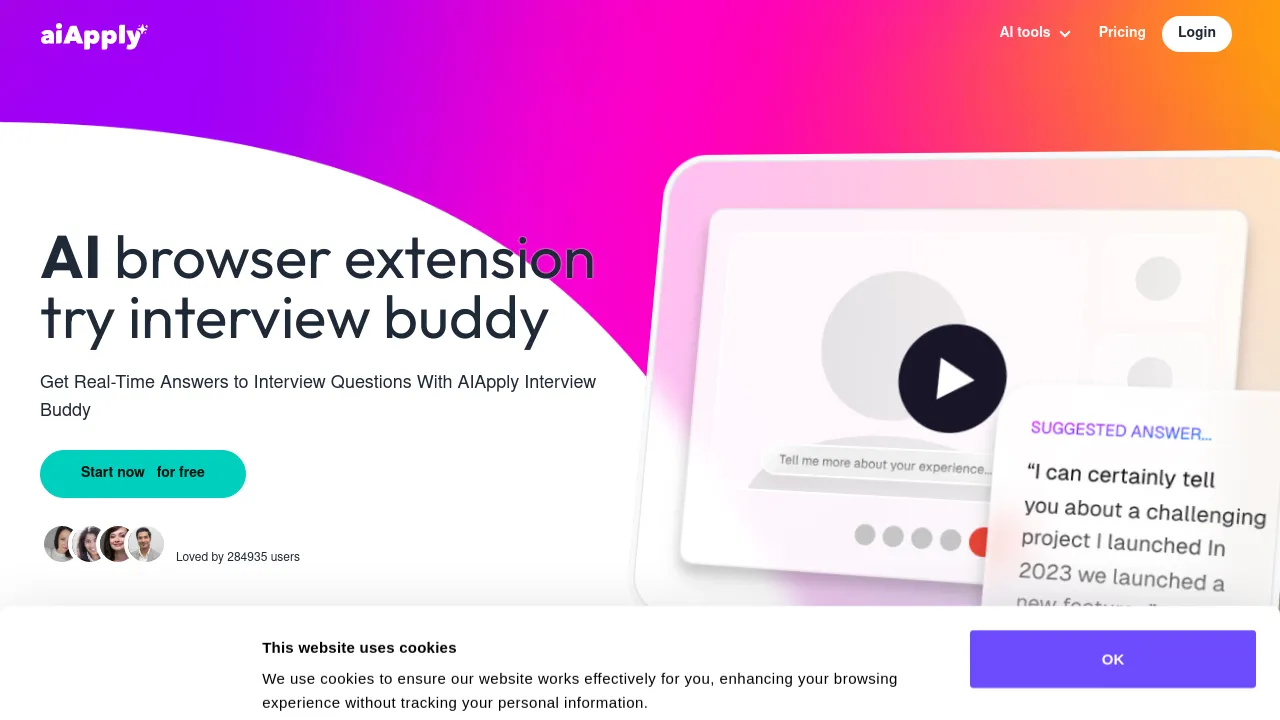 AI Interview Buddy screenshot