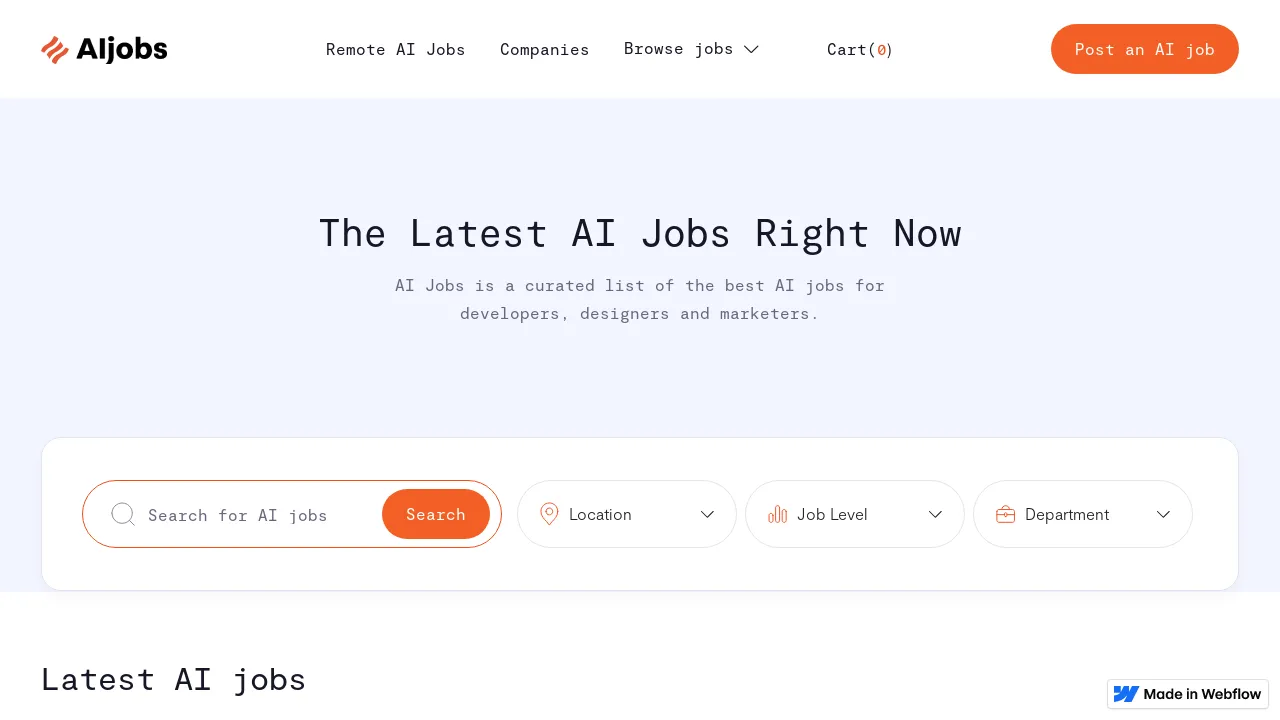 AI Jobs screenshot