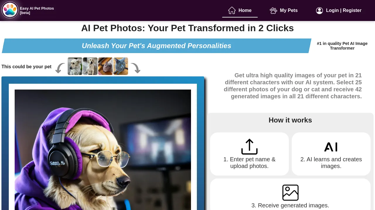 AI Pet Photos screenshot