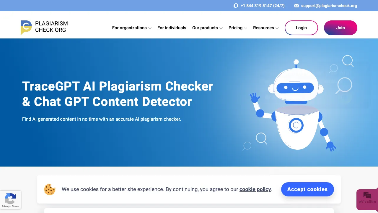 AI Plagiarism Checker screenshot