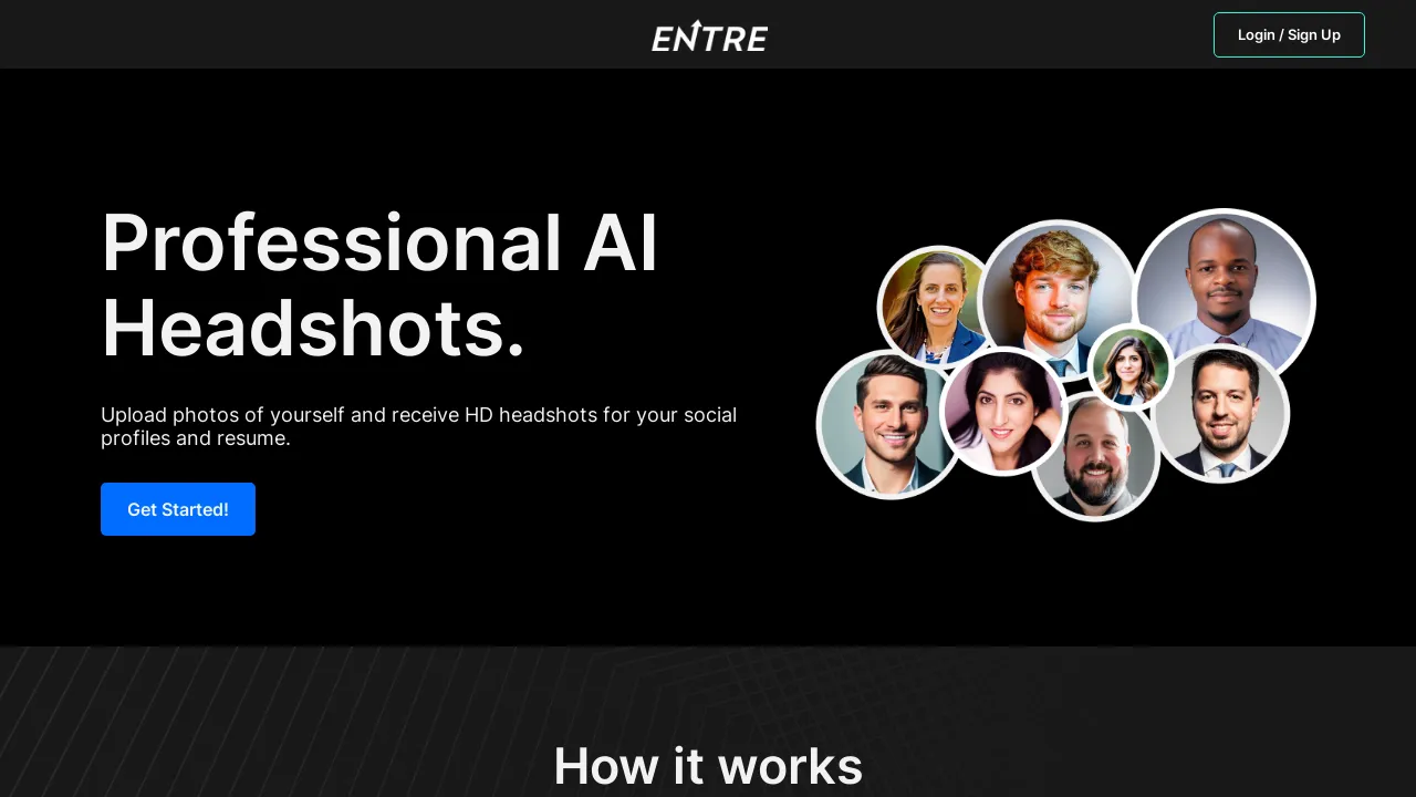 AI Professional Headshots screenshot