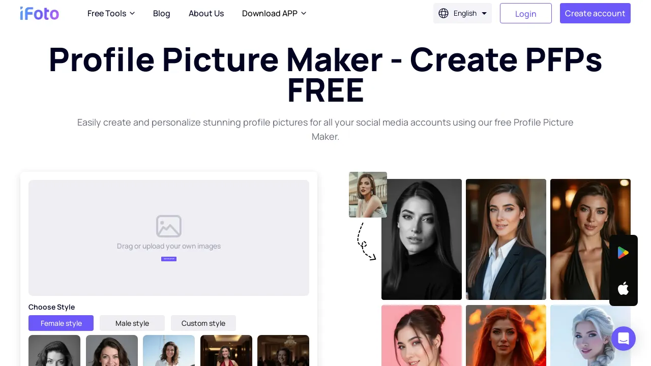 AI Profile Picture Maker: Create your own picture