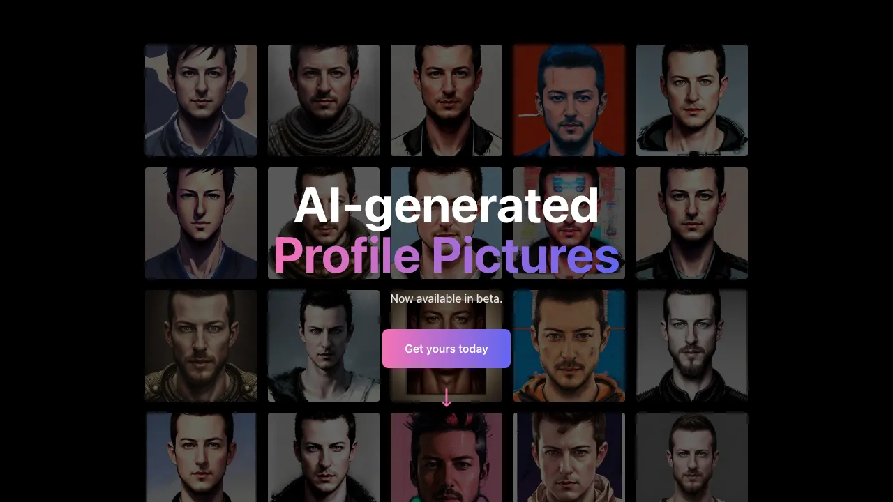 AI Profile Pictures screenshot