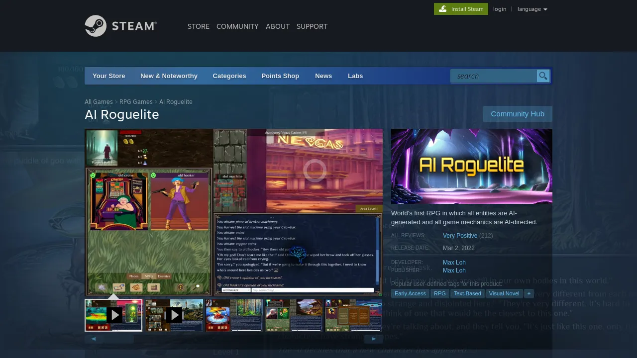 AI Roguelite screenshot