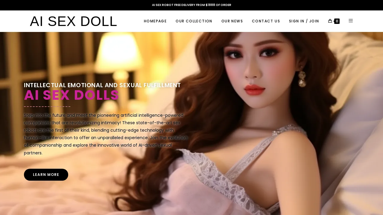 AI Sex Doll - Premium AI Sex Robots for Ultimate Experience screenshot