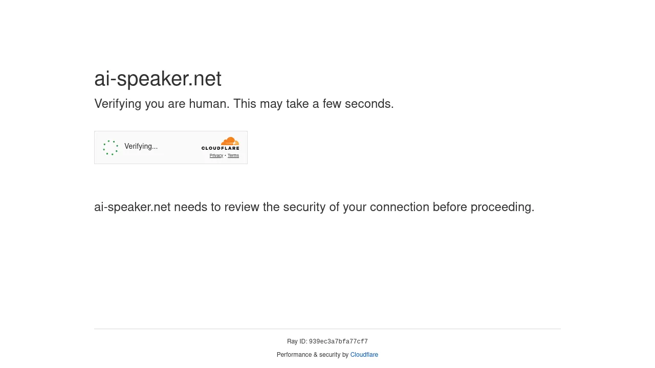 AI speaker - Free online text-to-speech tool screenshot