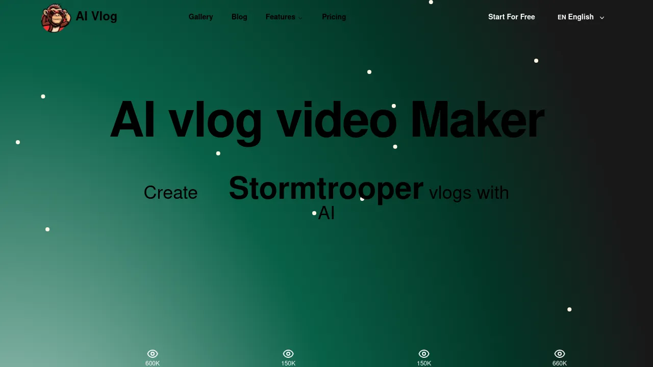 AI vlog video Maker