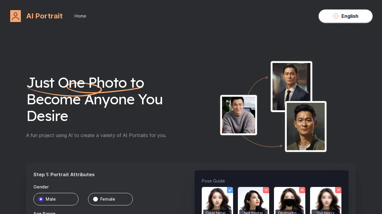 AI-Portrait screenshot