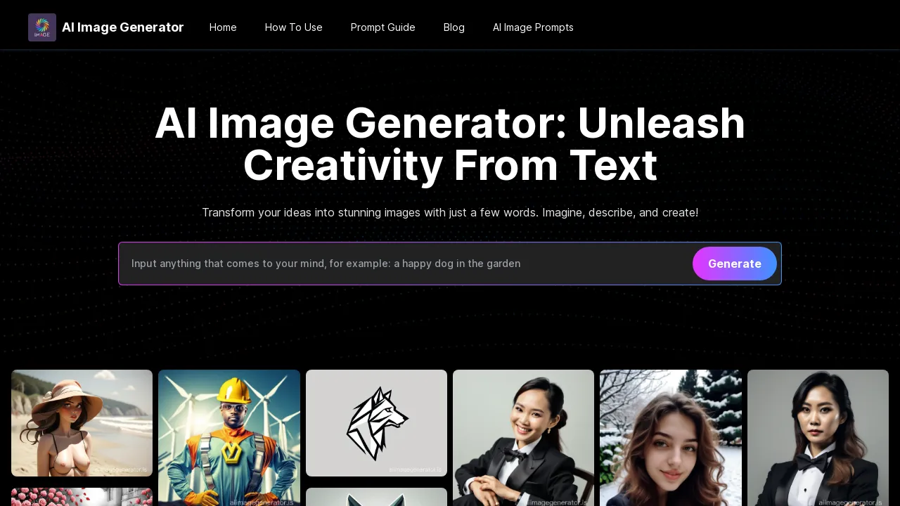 AIImageGenerator AI screenshot