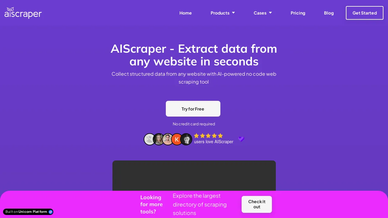 AIScraper: The Future of Web Scraping Today.