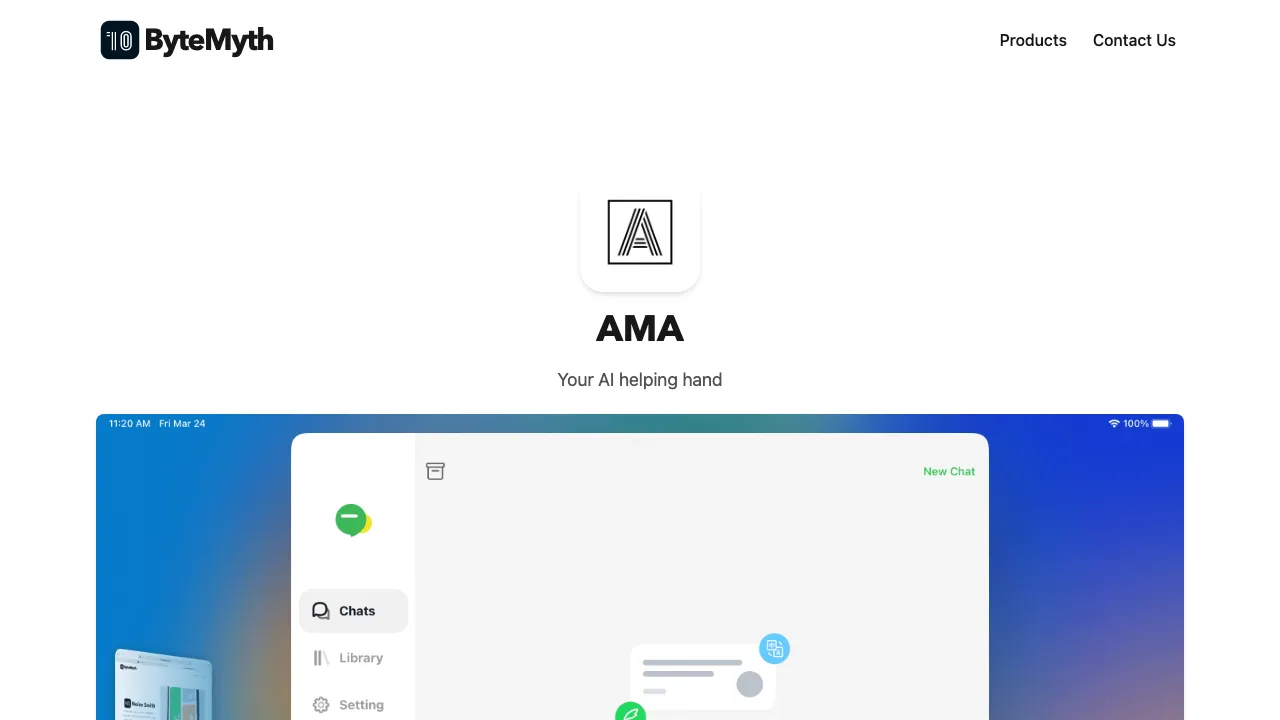 AMA screenshot