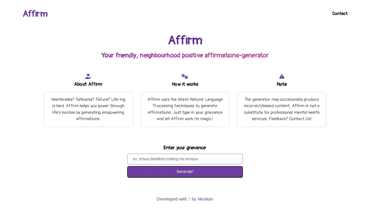 Affirm screenshot