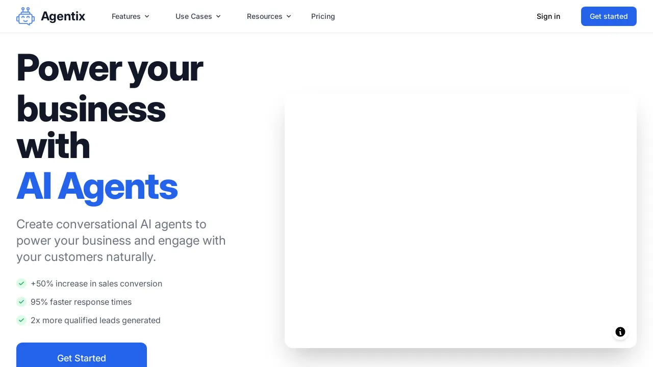 Agentix screenshot