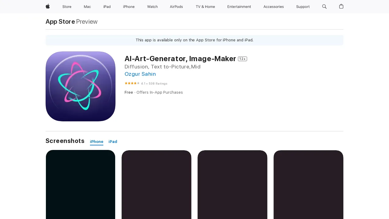 Ai Art Generator screenshot