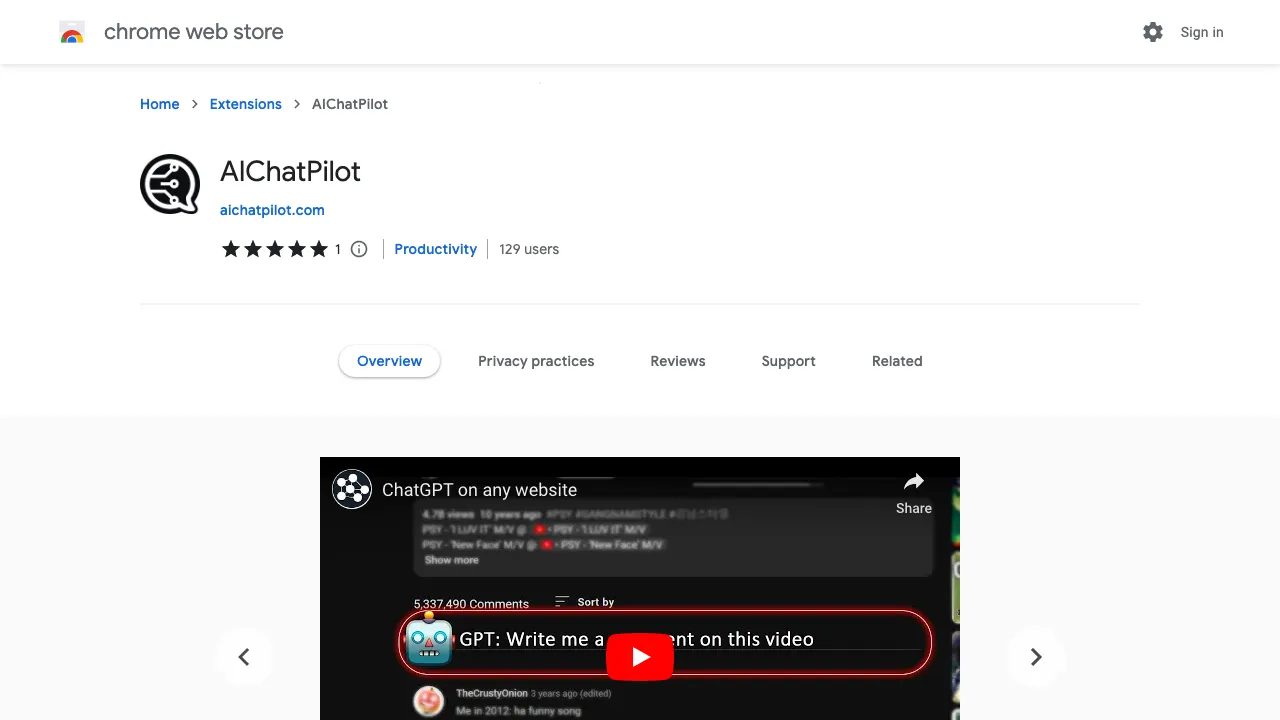 AiChatPilot screenshot