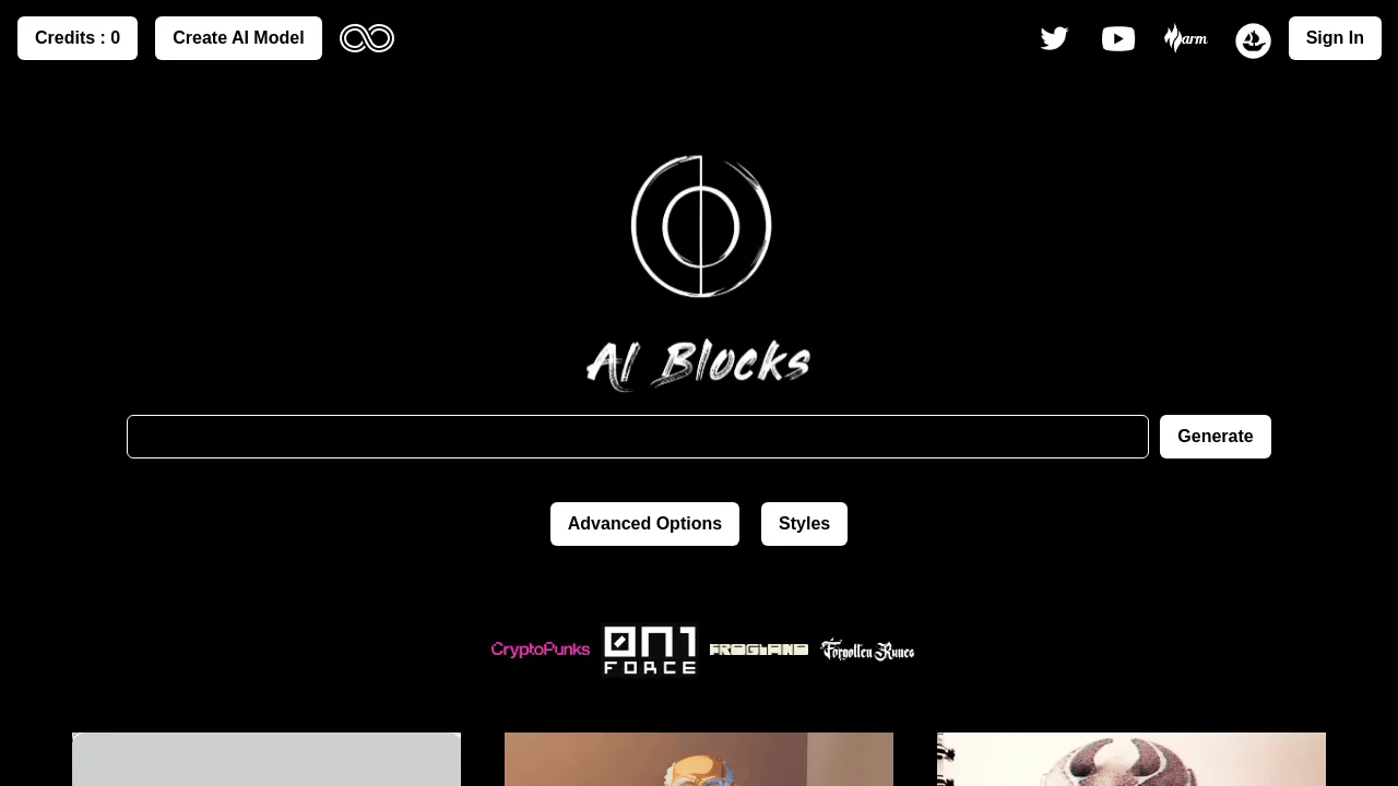 Aiblocks screenshot