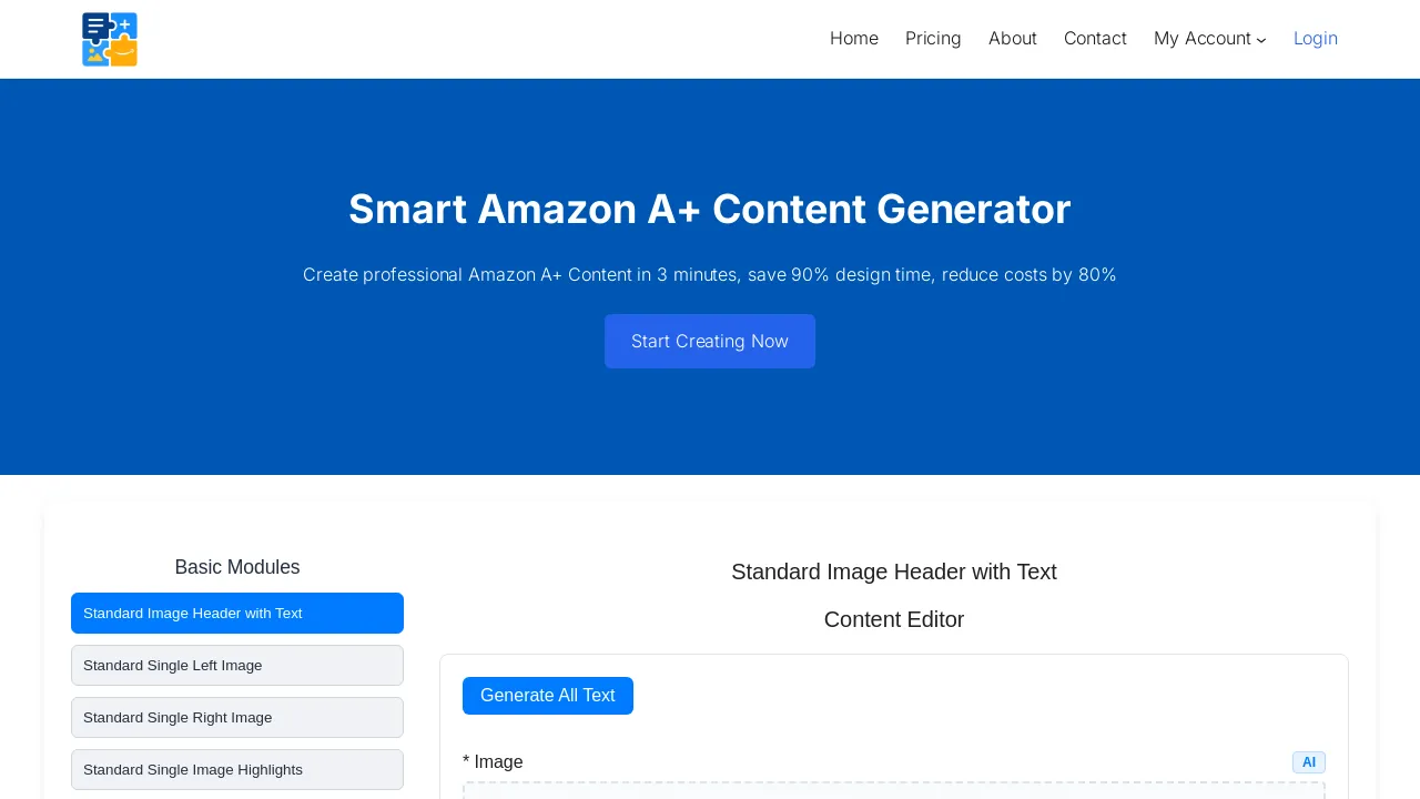 Amazon A+ Content Generator