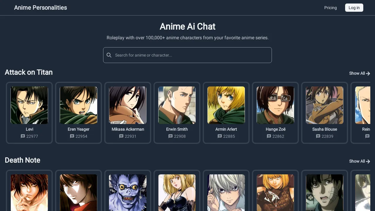 Anime Ai Chat screenshot