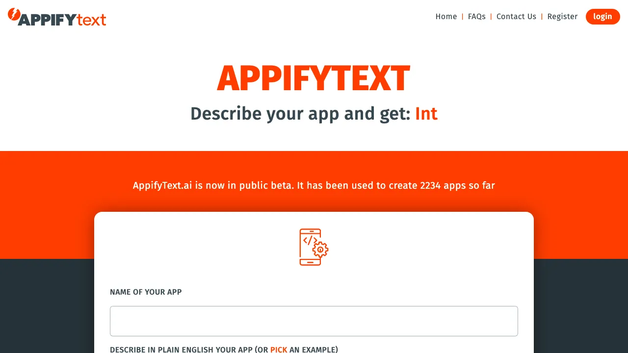 AppifyText screenshot