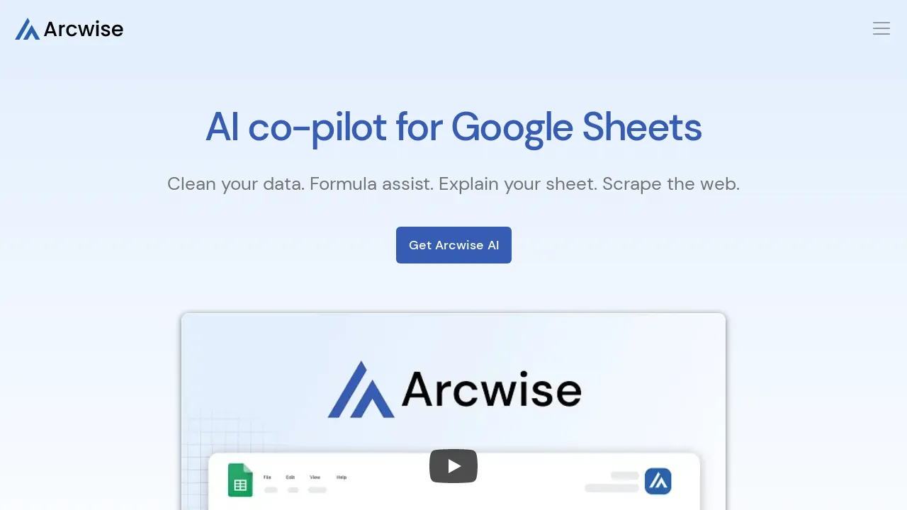 Arcwise AI screenshot
