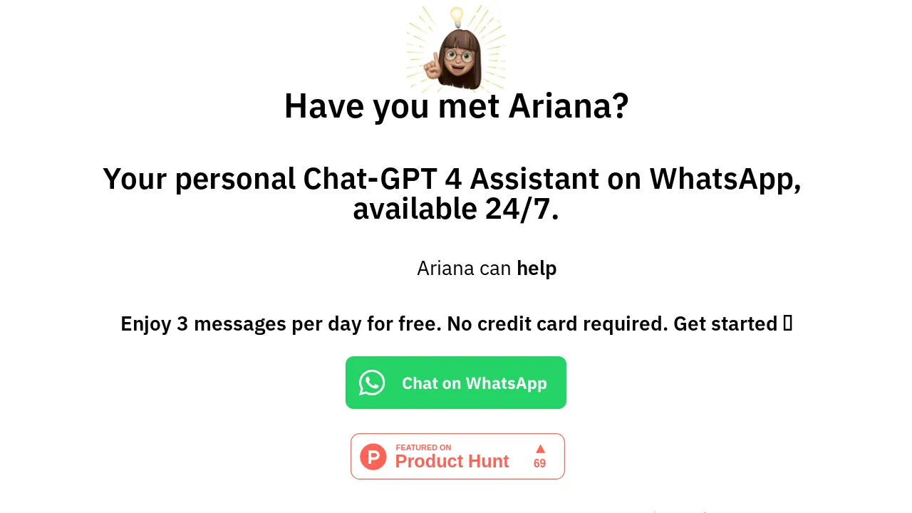 Ariana AI screenshot