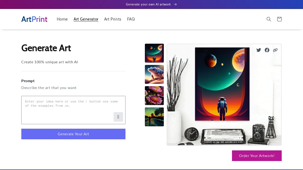 ArtPrint screenshot