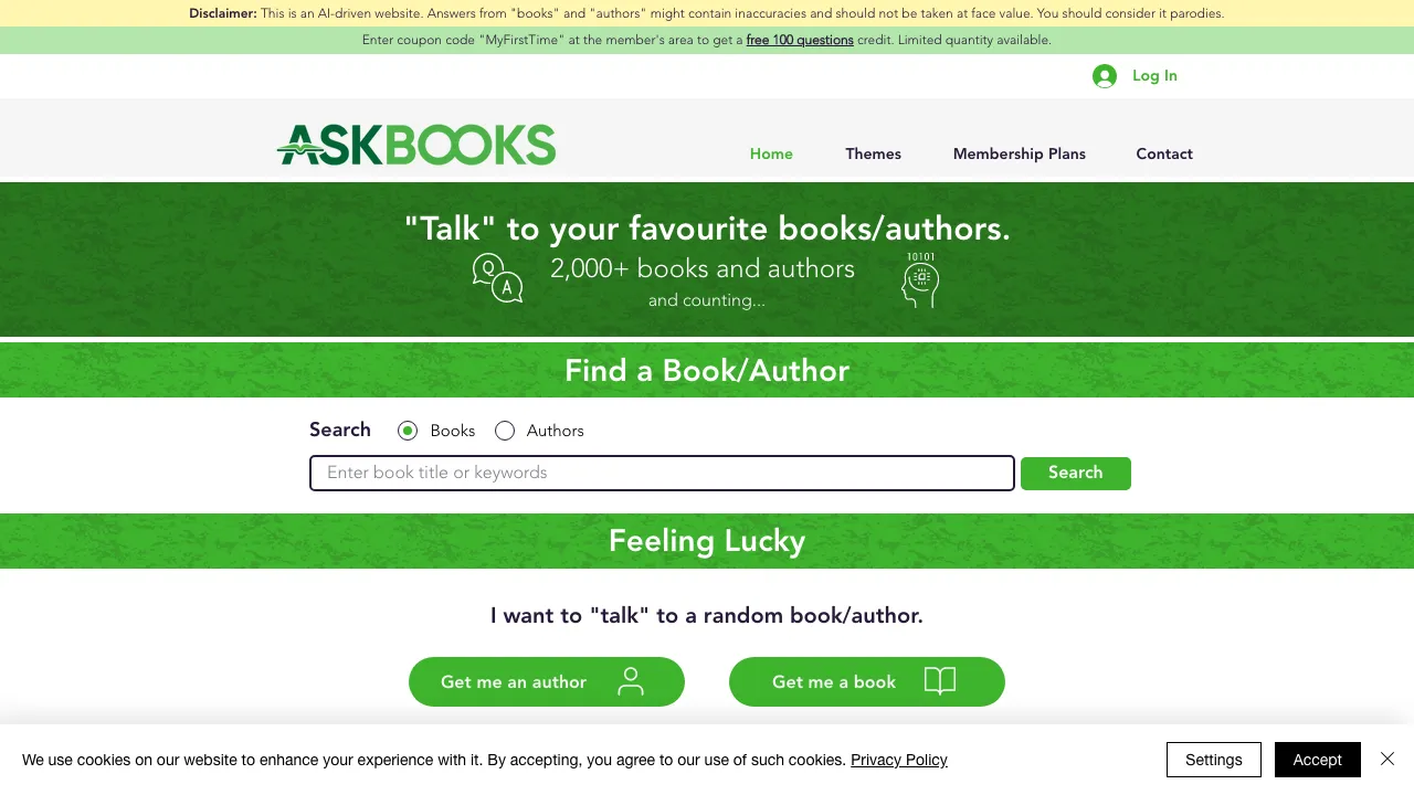 AskBooks screenshot