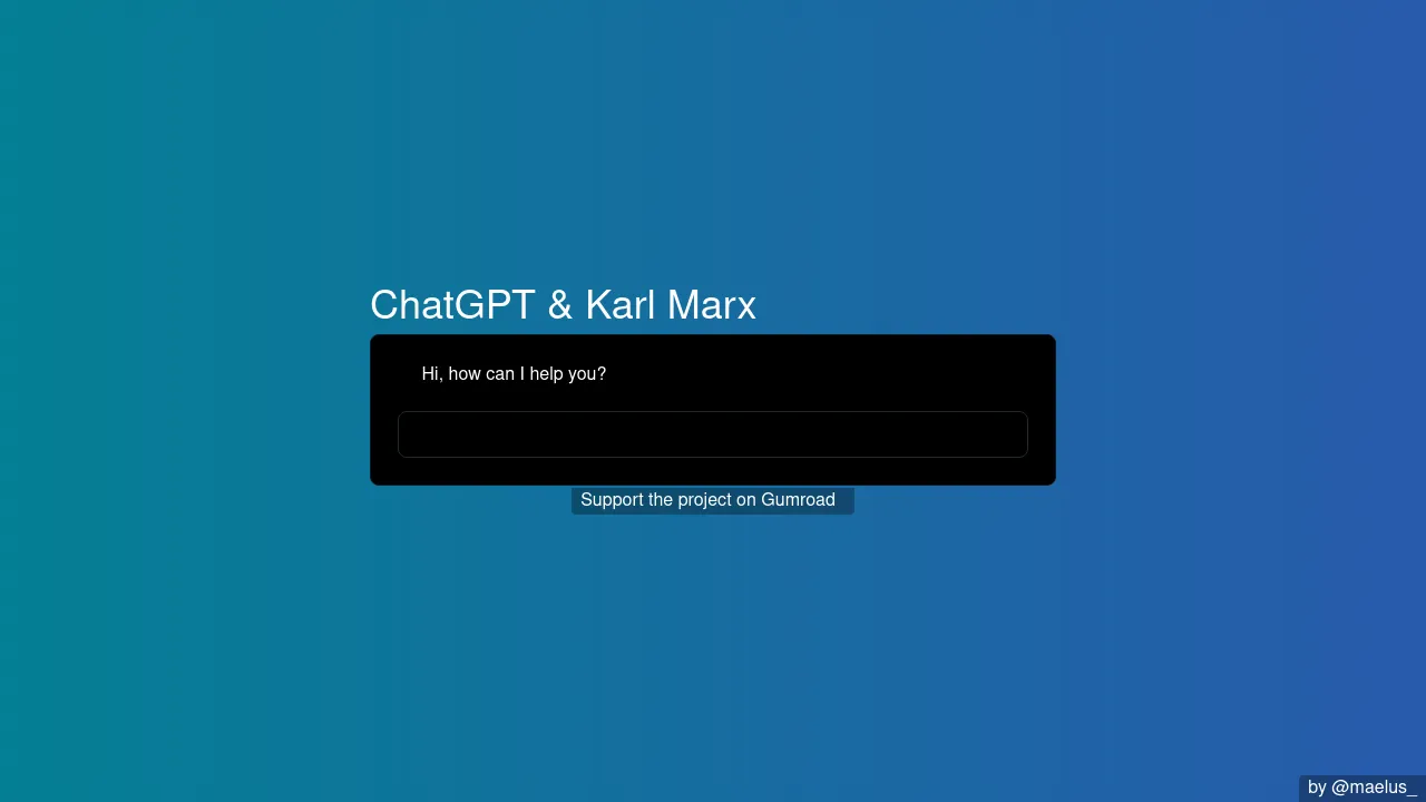 AskKarlMarx screenshot