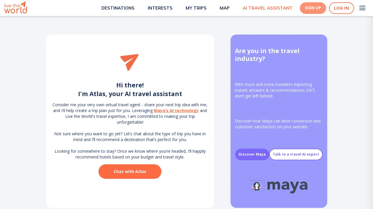 Atlas by Maya screenshot