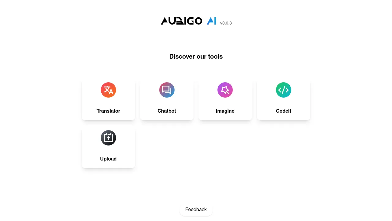 Aubigo AI screenshot