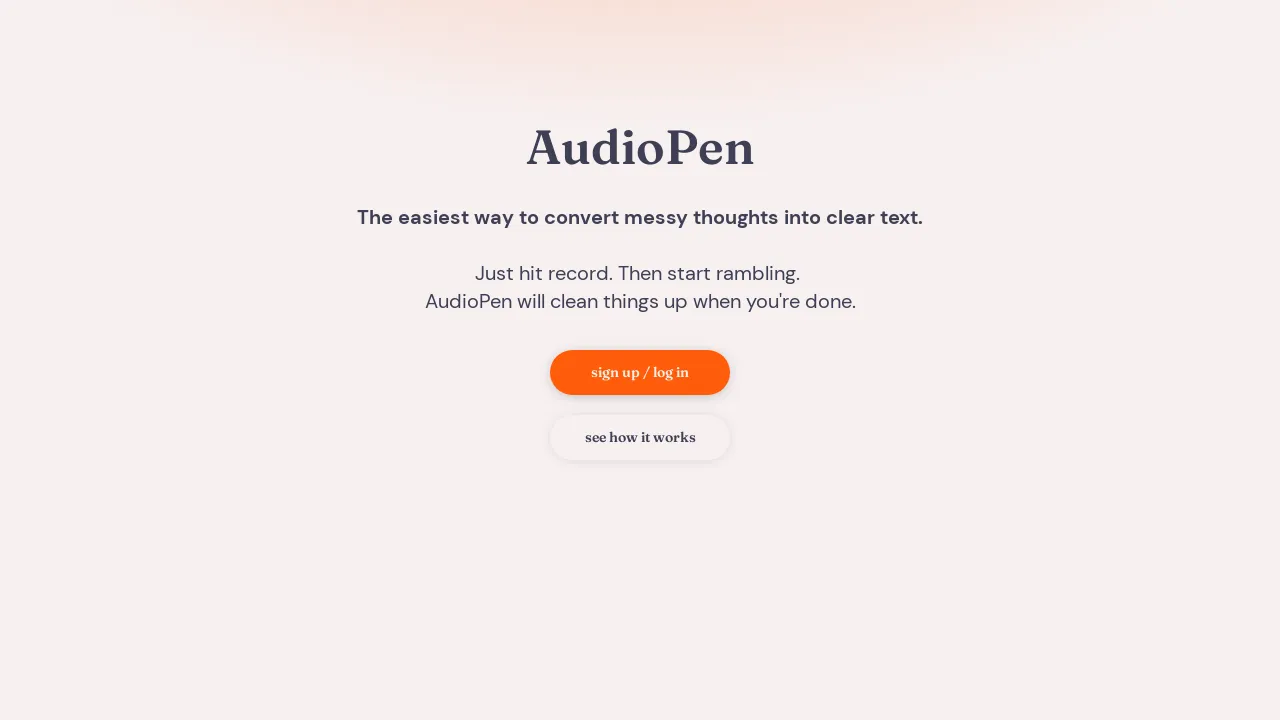 Audio Pen