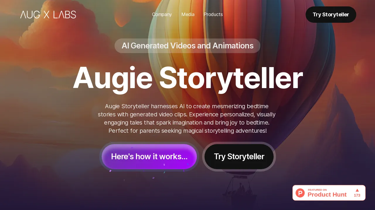 Augie Storyteller screenshot