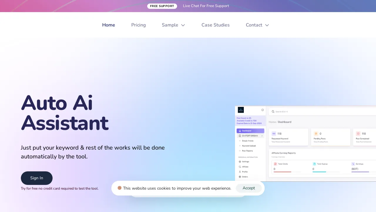 Auto AI Assistant (AAA) screenshot