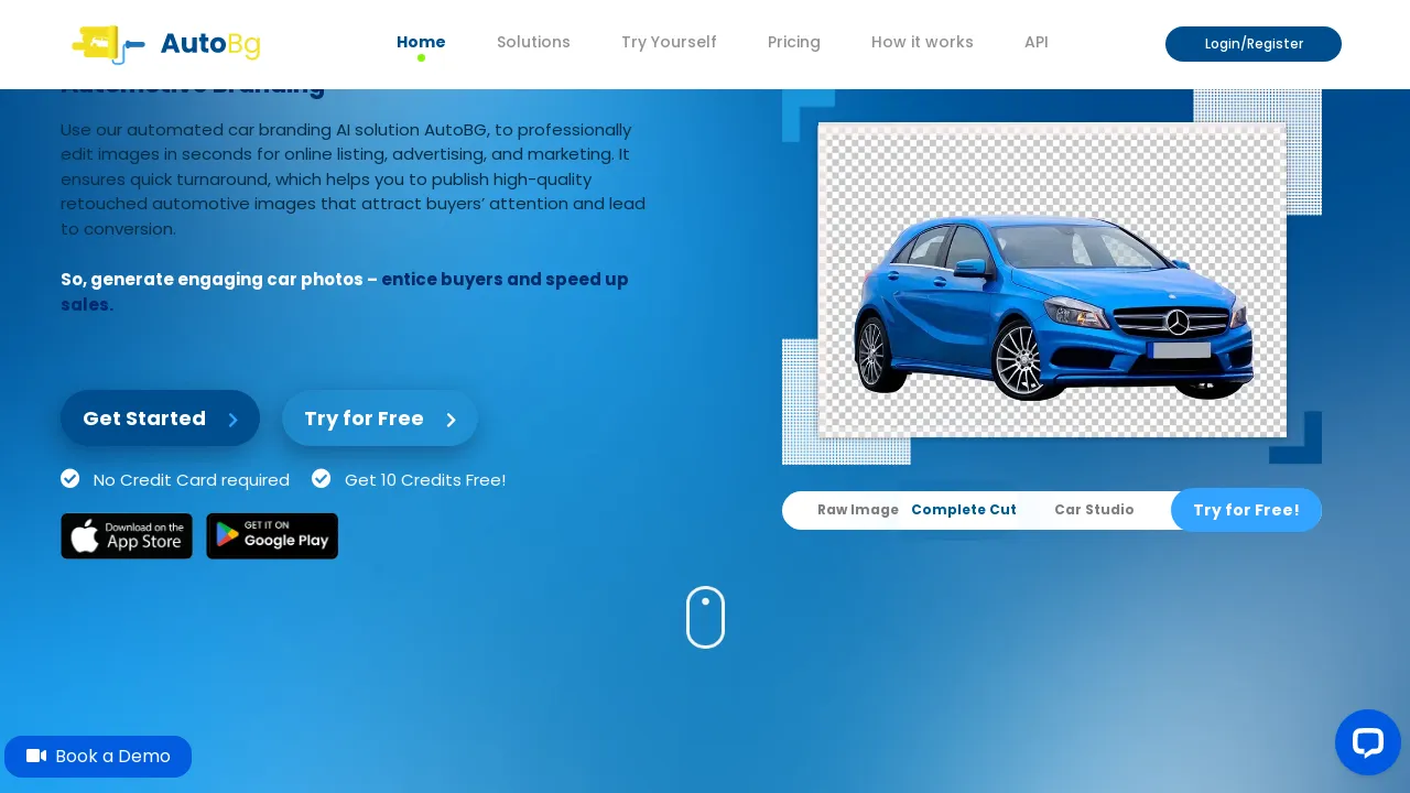 AutoBG – Instant AI Background Removal for Car Images