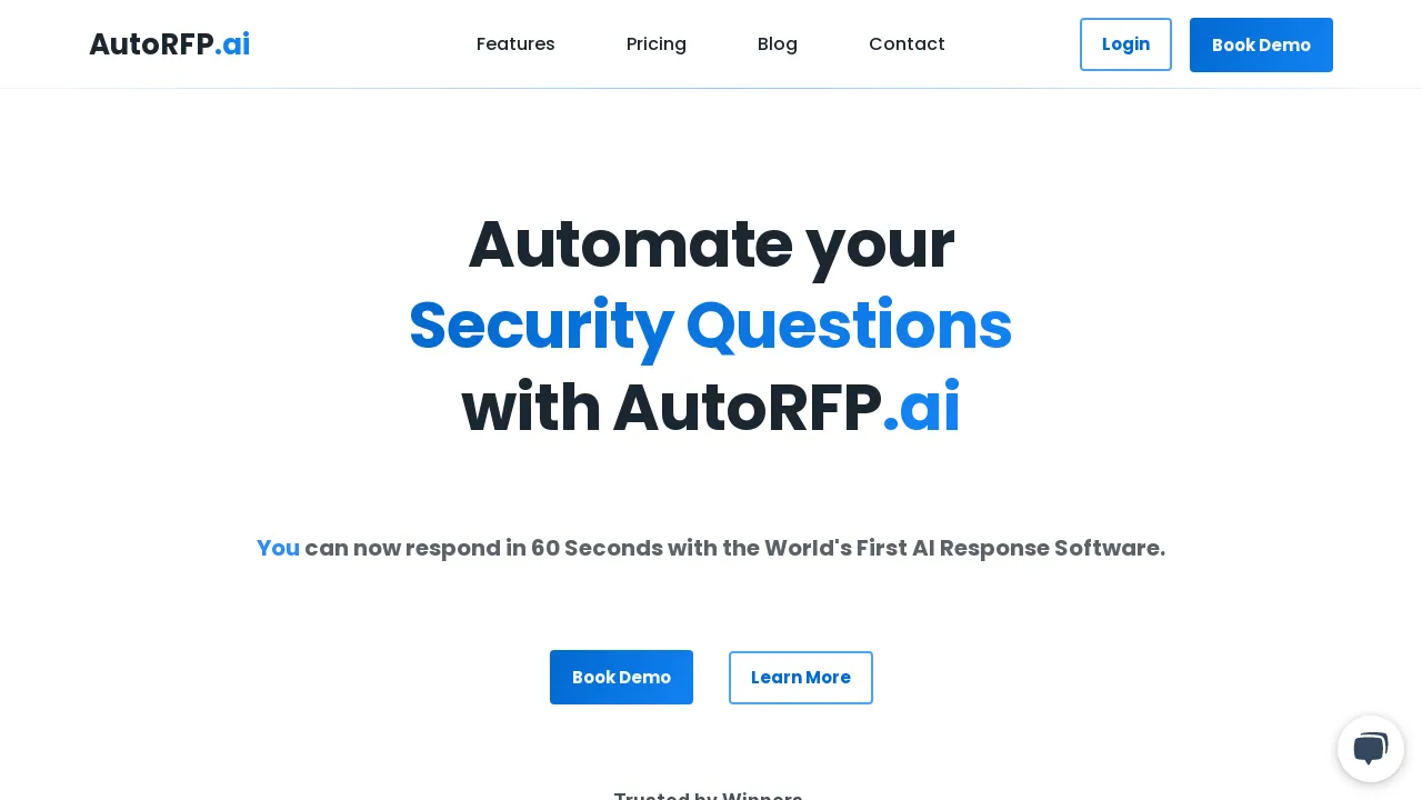 AutoRFP screenshot