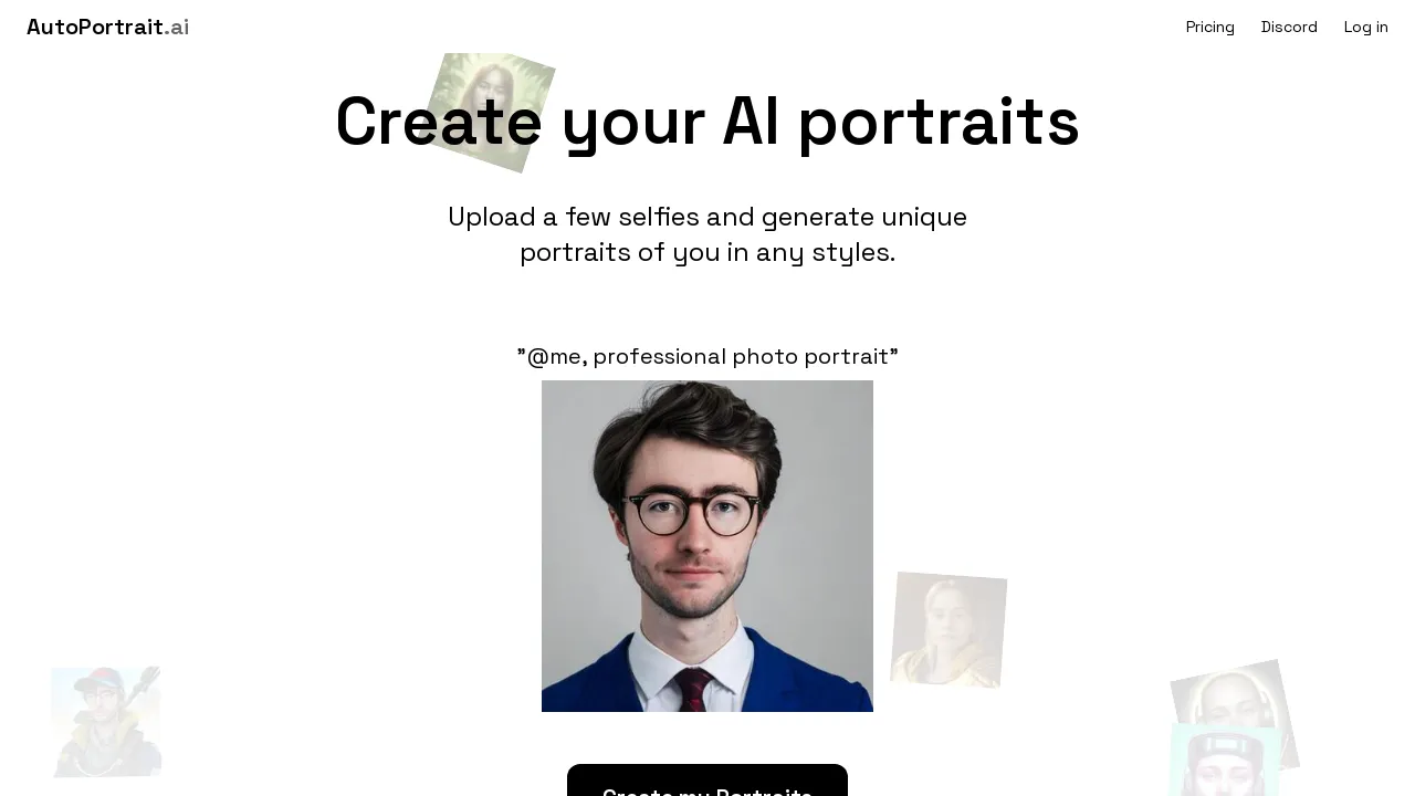 Autoportrait.ai screenshot