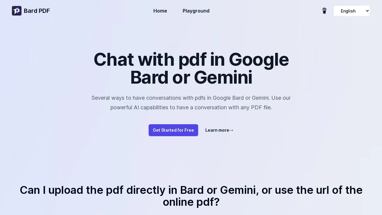 Bard PDF screenshot