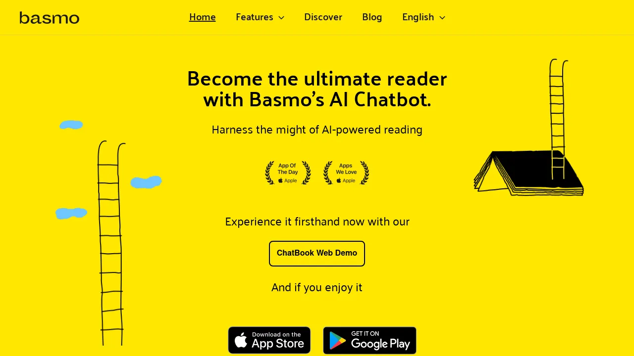 Basmo Chatbook screenshot