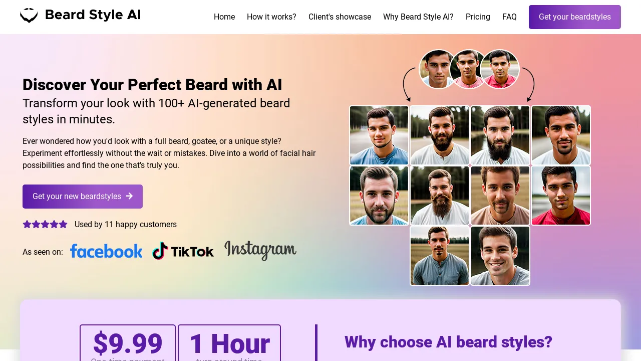 Beard Style AI screenshot