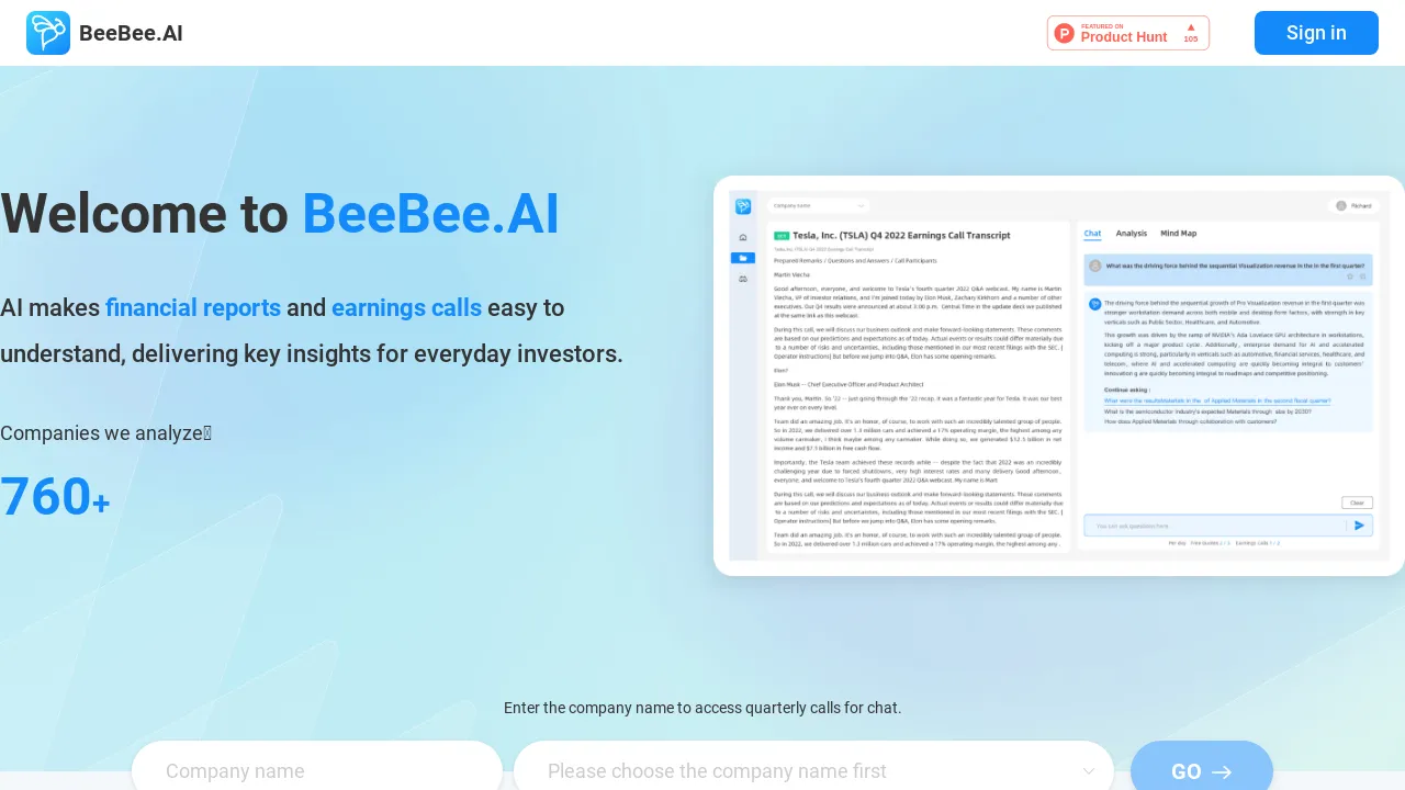 BeeBeeAI screenshot